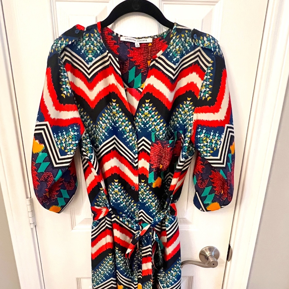 Collective Concepts Aztec Dress